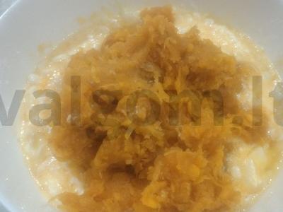 Skaniausias moliūgų pyragas su cinamonu Žingsnis 5