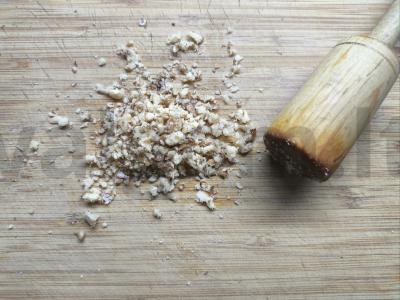 Ledai su serbentais, riešutais ir šokoladu Žingsnis 3