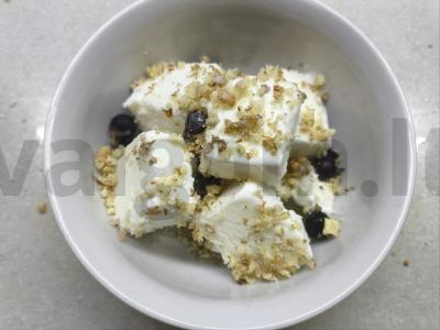 Ledai su serbentais, riešutais ir šokoladu Žingsnis 4