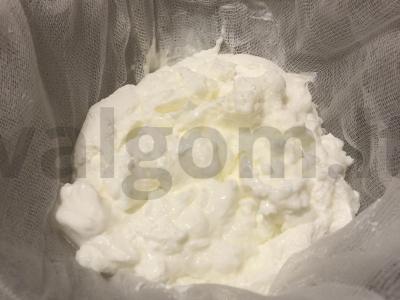 Kvapnus varškės sūris su sezamų aliejumi ir česnako pipirais Žingsnis 2