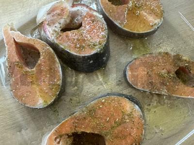 Švelni lašiša su sviestu orkaitėje Žingsnis 2