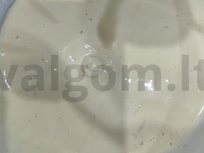 Desertas „Braškė rožė“ Žingsnis 1