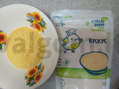 Kuskusas su vištienos širdelėmis, troškintomis grietinėje Žingsnis 7