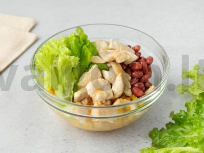 Meksikietiška salotos su vištiena Žingsnis 4