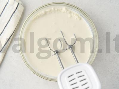 Kremiški žiedai su varškės kremu Žingsnis 6