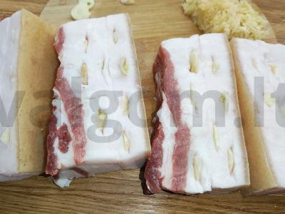 Namų sūdyta lašiniai Žingsnis 4