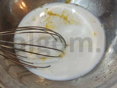 Blynai su varškės sūriu ir bananais Žingsnis 2