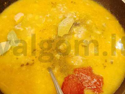 Mėsos padažas su daržovėmis Žingsnis 9