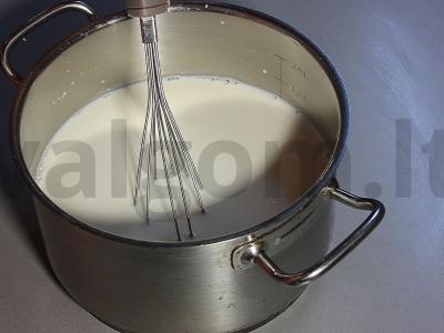 Namų jogurtas be jogurto aparato Žingsnis 4