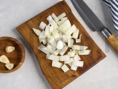 Vegetariškos grikių kotletai Žingsnis 4