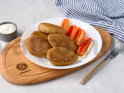 Vegetariškos grikių kotletai pagrindine nuotrauka