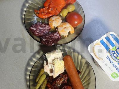 Šventiniai užkandžių vokai su įvairiomis įdarais Žingsnis 7