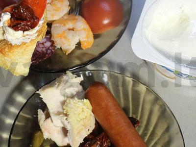 Šventiniai užkandžių vokai su įvairiomis įdarais Žingsnis 8