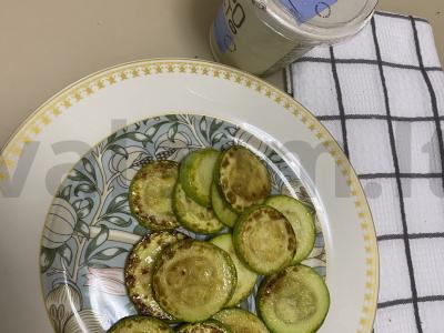 Kepti cukinijos su grietine Žingsnis 4