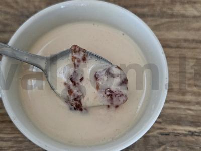 Braškinių suflė iš rauginto pieno desertui Žingsnis 3