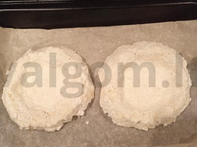 Varškės bandelės su mėlynėmis Žingsnis 7