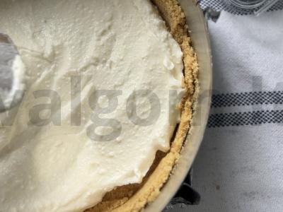 Estetinis varškės sūrio pyragas su mėlynėmis Žingsnis 14