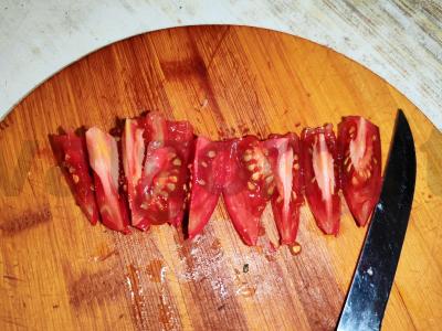 Salotas „Rudens gėrybės“ su alyvuogėmis Žingsnis 1