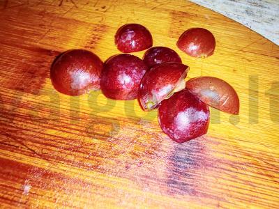 Salotas „Rudens gėrybės“ su alyvuogėmis Žingsnis 4