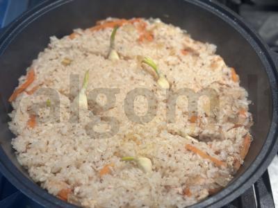 Greitas plovas su vištiena ir kmynais Žingsnis 7