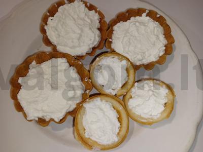 Tartaletės su ikrais ir rikota Žingsnis 1