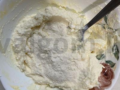 Sūrio blynai su džemo įdaru Žingsnis 3