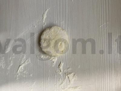 Sūrio blynai su džemo įdaru Žingsnis 7