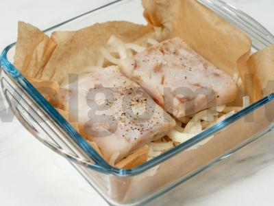 Keptas menkė grietinėje Žingsnis 4