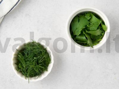 Žalias sviestas Žingsnis 1