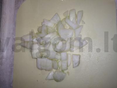 Bulvytė, troškinta su kiaulienos šonkauliais Žingsnis 3