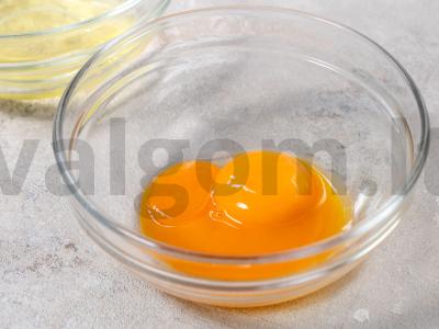 Karbona su grietinėlėmis ir bekonu Žingsnis 4