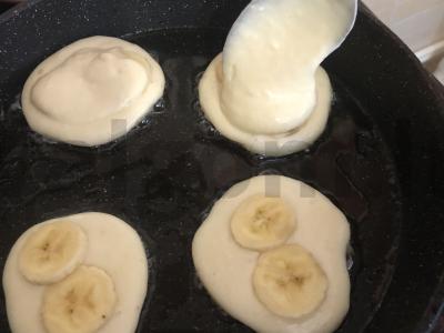 Blynai su bananais Žingsnis 8