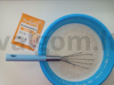 Avižiniai blynai su kopūstais, svogūnais ir kiaušiniu Žingsnis 3