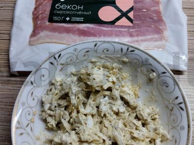 Užkandžių ritinėliai „Baltyminiai bombos“ Žingsnis 4