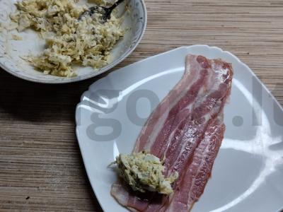 Užkandžių ritinėliai „Baltyminiai bombos“ Žingsnis 5