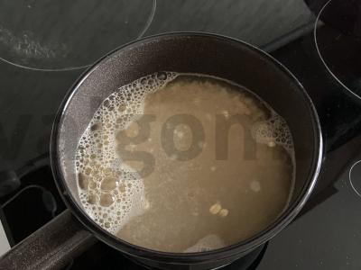 Avižinė košė su kokosų pienu, moliūgu ir cinamonu Žingsnis 1