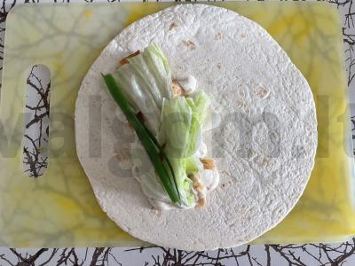 Šašlykas su vištienos filė tortilijoje Žingsnis 5