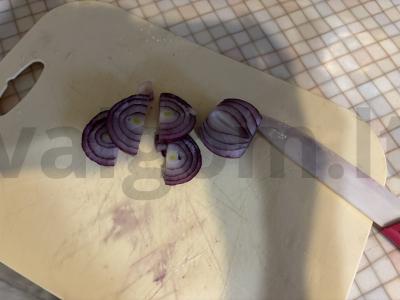 Daržovių salotas prie mėsos patiekalo „Žieminis“ Žingsnis 6