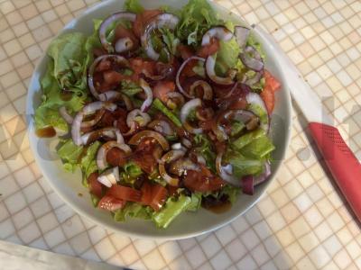 Daržovių salotas prie mėsos patiekalo „Žieminis“ Žingsnis 8