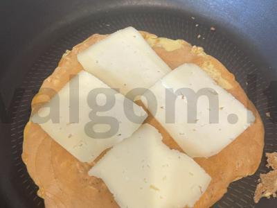 Avižų blynas su upėtakiu skaniam pusryčiui Žingsnis 3