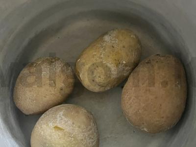 Bulvės „Kaimelis“ su Jaltos svogūnais Žingsnis 1