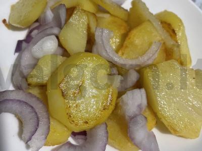 Bulvės „Kaimelis“ su Jaltos svogūnais Žingsnis 6