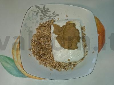 Avižų apkepas su varške ir mėlynėmis Žingsnis 5