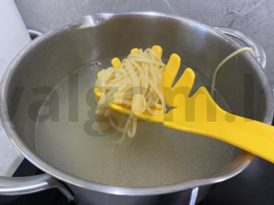 Makaronai „Carbonara“ su paprika Žingsnis 4