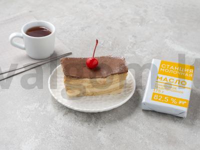 Paprastas sausainių tortas pagrindine nuotrauka