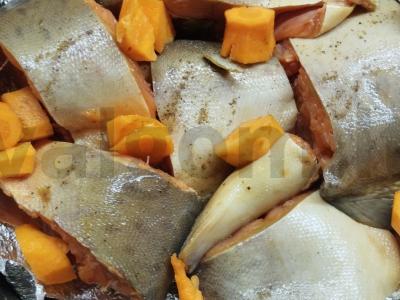 Lašiša orkaitėje su morkomis Žingsnis 3