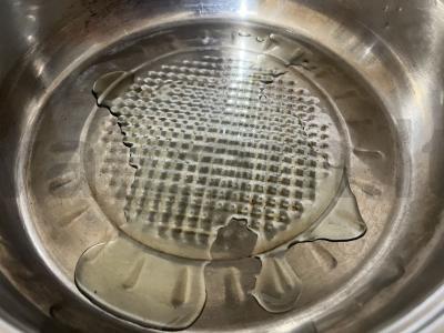 Krisčios blynai su aviečių įdaru Žingsnis 6