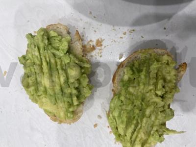 Avokadų sumuštiniai Žingsnis 4