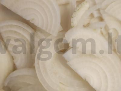 Makaronai su kiaulienos ir jautienos troškiniu Žingsnis 4