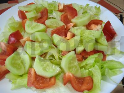 Daržovių salotas su marakuja padažu Žingsnis 3